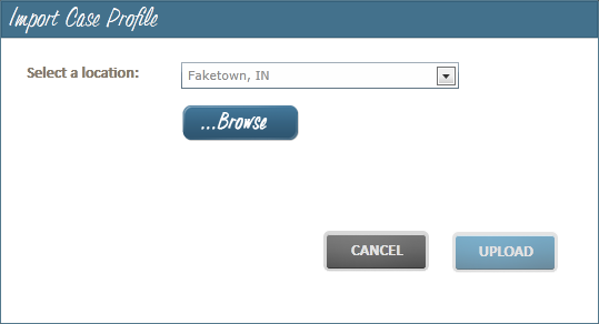 Case Step 5 Browse Button