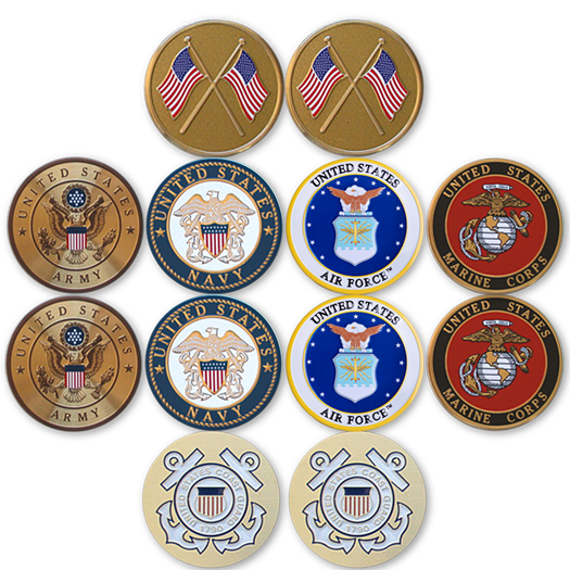 Assortment Pack - Military Medallions