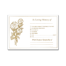 Memorial Card Envelope