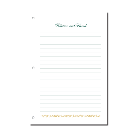 Gracious Garden Page Packets | Oversized