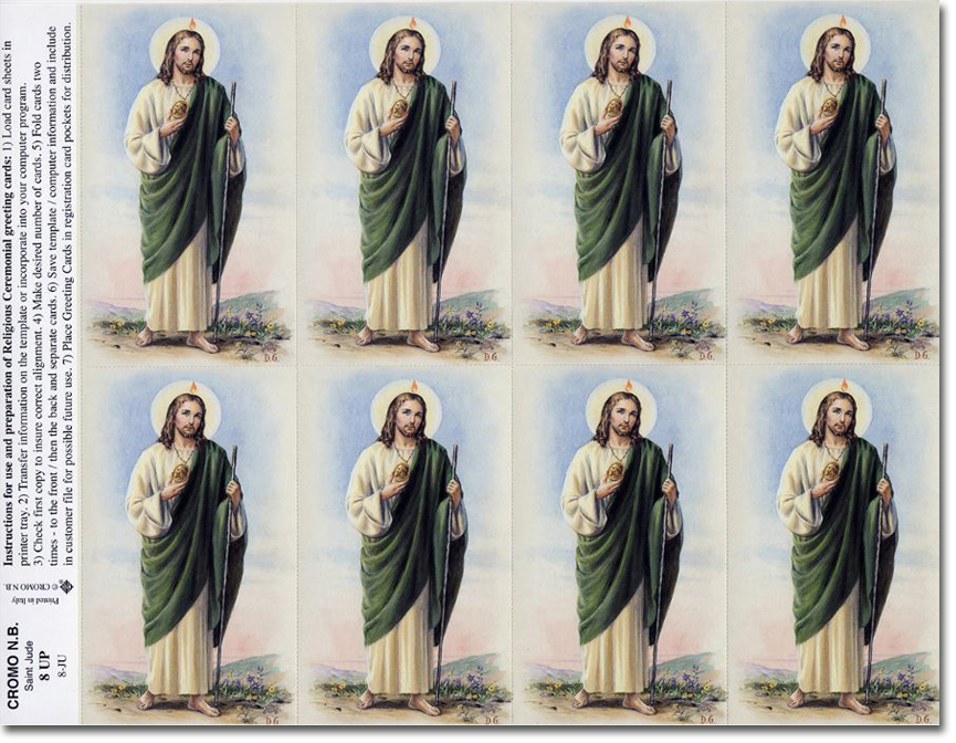 Saint Jude Prayer Cards