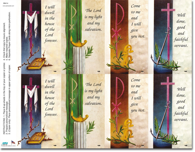 Faith Classic Assortment Prayer Cards