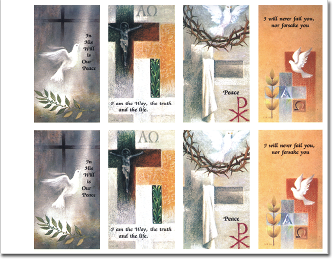 Dove Assorted Prayer Cards